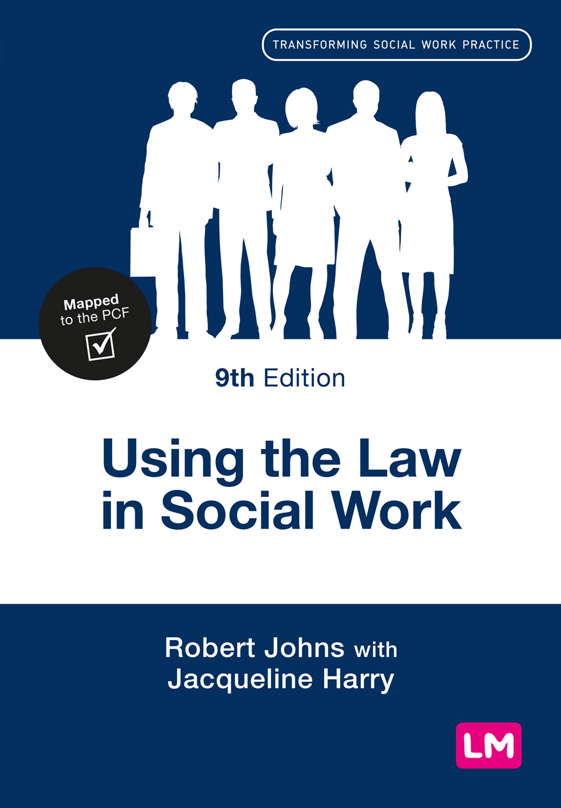 Book cover of Using the Law in Social Work,